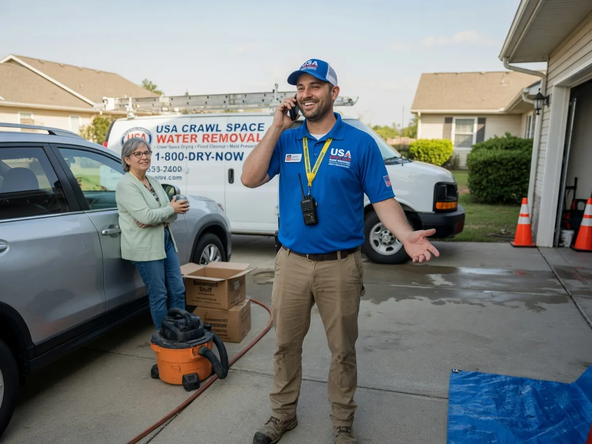 Crawl Space Water Removal Jonestown, MS FAQs